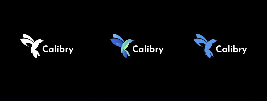Calibry logo sample black